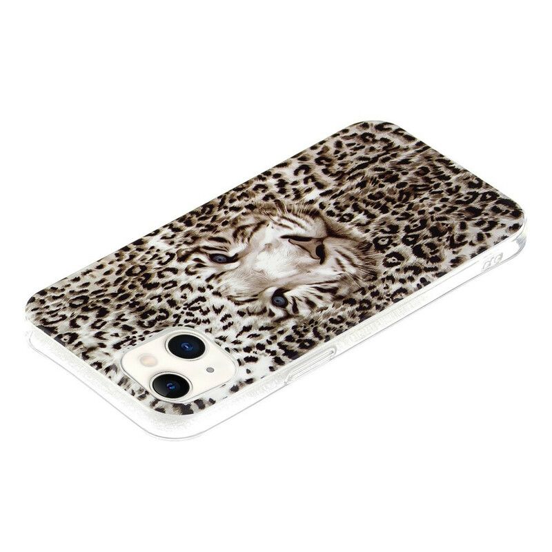 Deksel Til iPhone 13 Fluorescerende Leopard