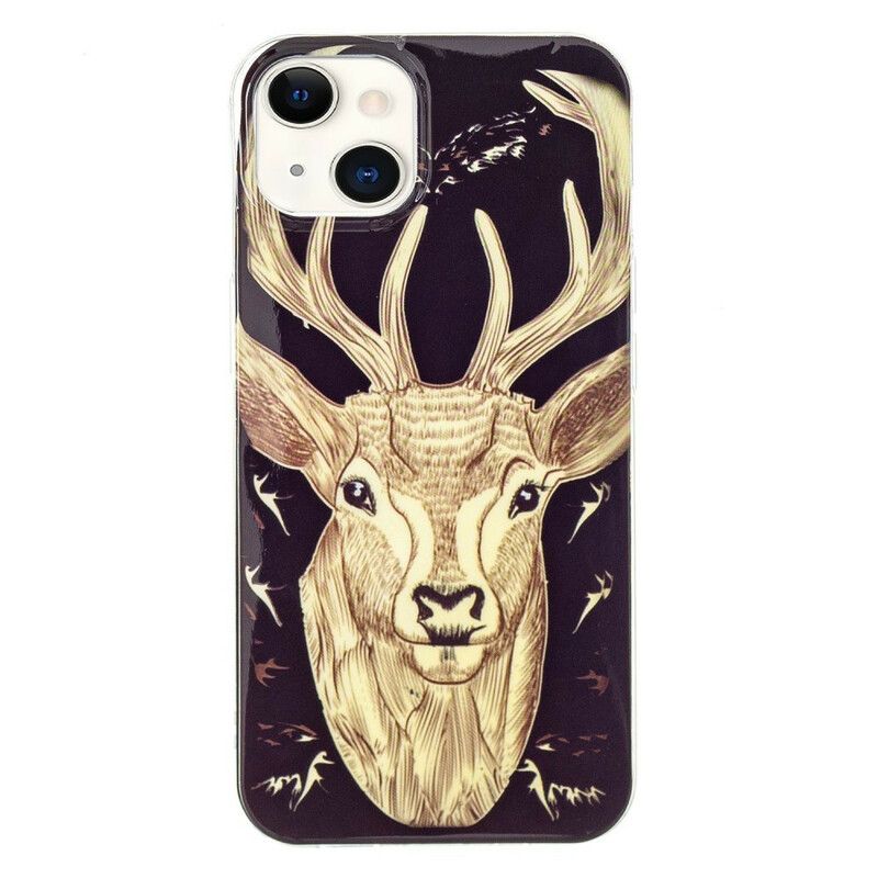 Deksel Til iPhone 13 Fluorescerende Majestic Stag