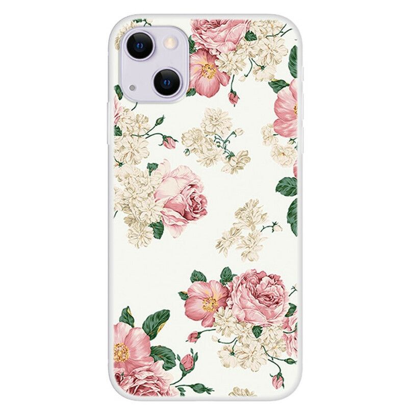 Deksel Til iPhone 13 Frihetsblomster