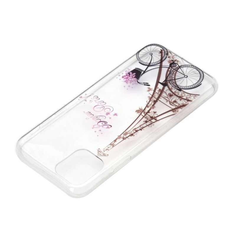 Deksel Til iPhone 13 Transparent Bonjour Paris