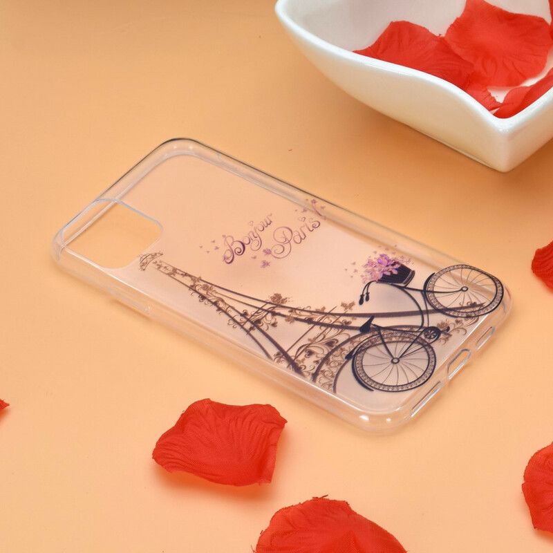 Deksel Til iPhone 13 Transparent Bonjour Paris