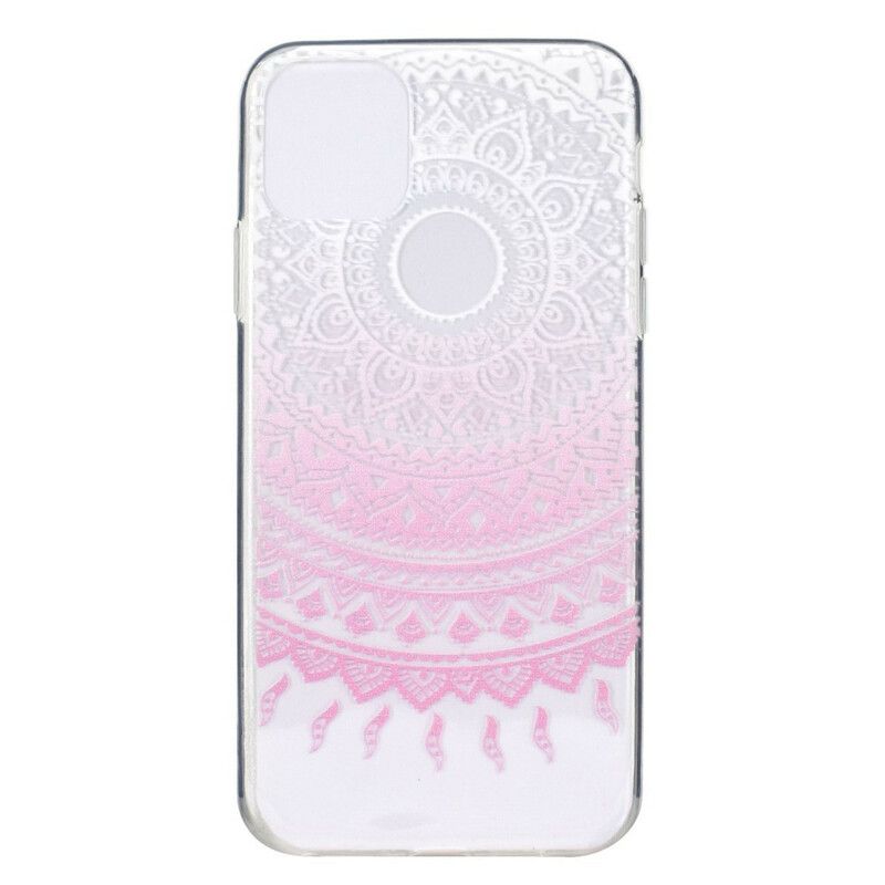 Deksel Til iPhone 13 Transparent Farget Mandala