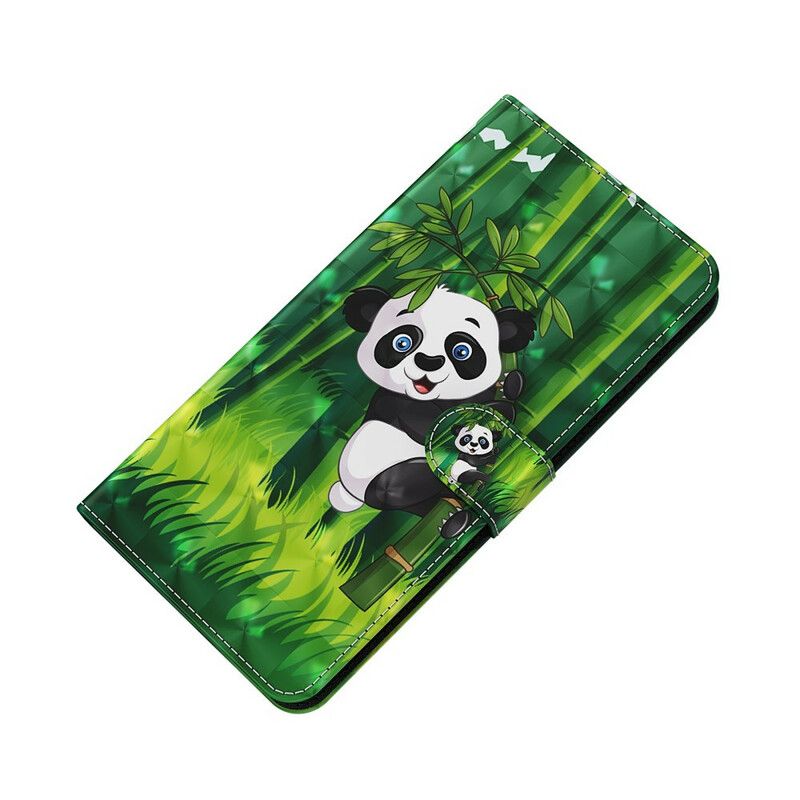 Folio Deksel Til iPhone 13 Panda Og Bambus