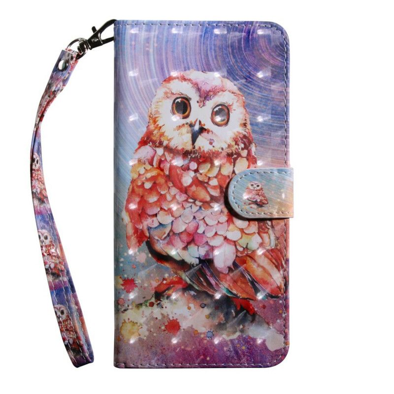 Lærdeksel Til iPhone 13 Lysflekk Germain The Owl