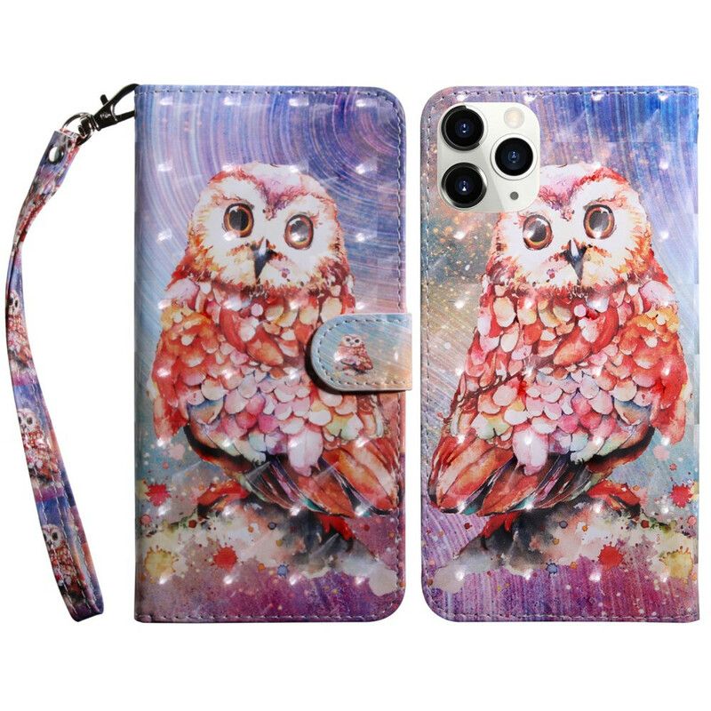 Lærdeksel Til iPhone 13 Lysflekk Germain The Owl