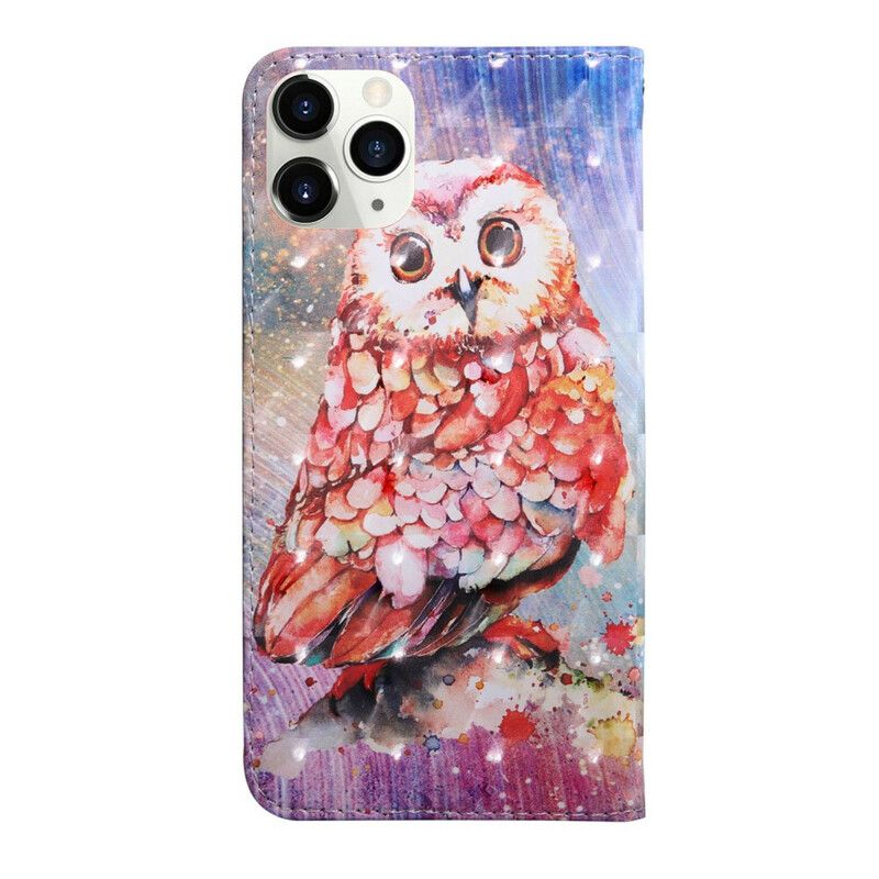 Lærdeksel Til iPhone 13 Lysflekk Germain The Owl