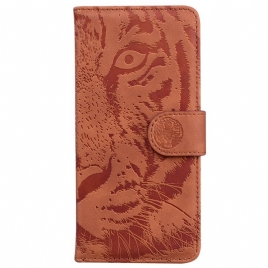 Folio Deksel Oppo Reno 12f 5g Tiger Footprint