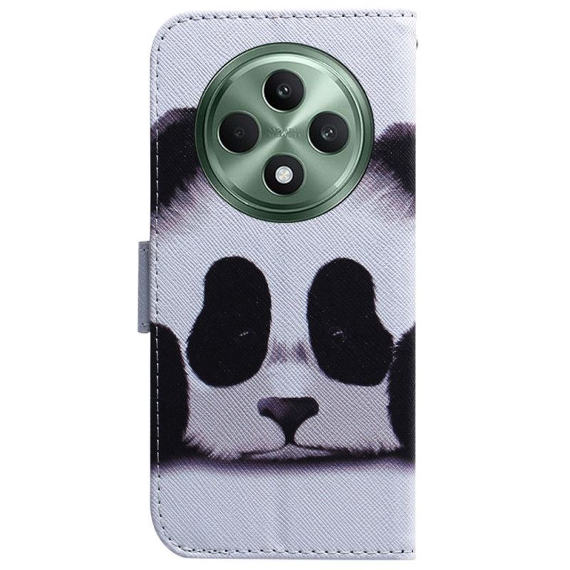 Lærdeksel Folio Deksel Oppo Reno 12f 5g Panda