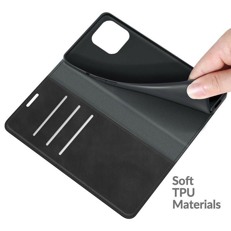 Beskyttelse Deksel Til iPhone 13 Pro Max Folio Deksel Silkemykt Skinneffekt