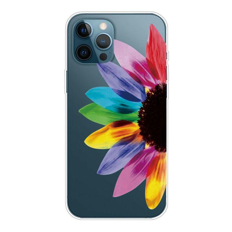 Deksel Til iPhone 13 Pro Max Fargerik Blomst