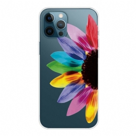 Deksel Til iPhone 13 Pro Max Fargerik Blomst