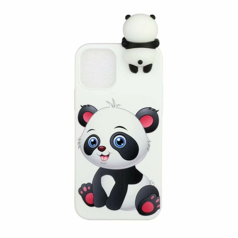 Deksel Til iPhone 13 Pro Max Søt Panda 3d