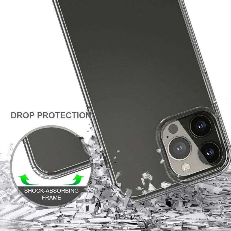 Deksel Til iPhone 13 Pro Max Transparent Hybrid