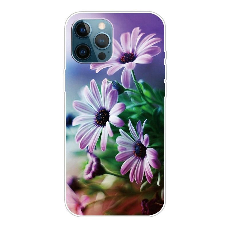 Mobildeksel Til iPhone 13 Pro Max Realistiske Blomster