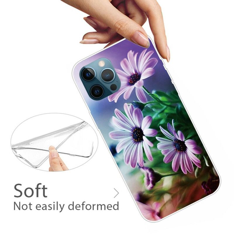 Mobildeksel Til iPhone 13 Pro Max Realistiske Blomster