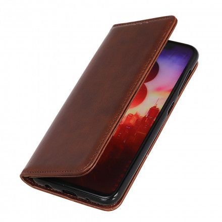 Beskyttelse Deksel Til Realme 8 / 8 Pro Folio Deksel Elegance Split Leather