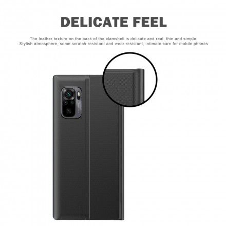 Beskyttelse Deksel Til Xiaomi Redmi Note 10 / 10S Teksturert Kunstskinn