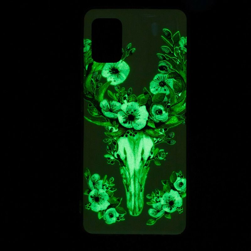 Deksel Til Xiaomi Redmi Note 10 / 10S Fluorescerende Blomsterelg