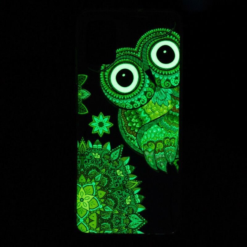 Deksel Til Xiaomi Redmi Note 10 / 10S Fluorescerende Mandalaugle