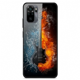 Deksel Til Xiaomi Redmi Note 10 / 10S Gitar Herdet Glass