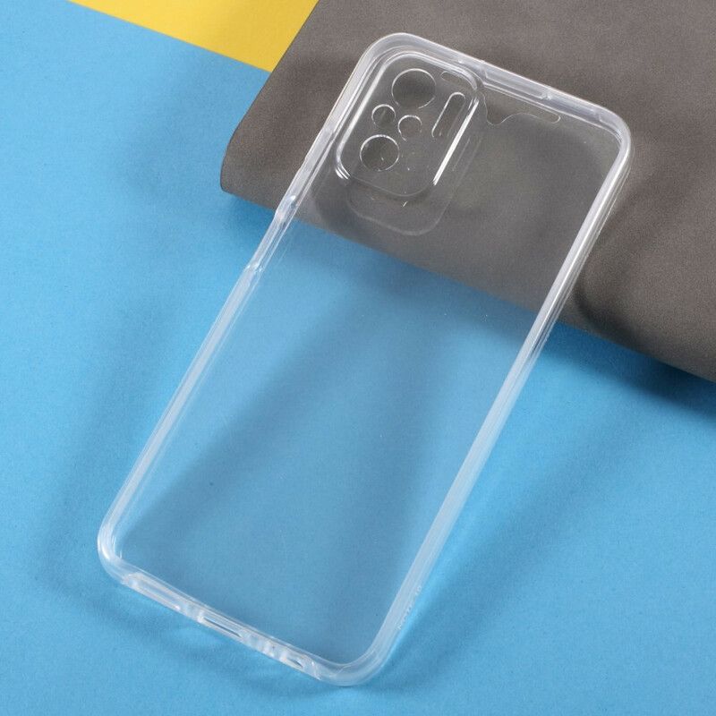 Deksel Til Xiaomi Redmi Note 10 / 10S Transparent Foran Bak