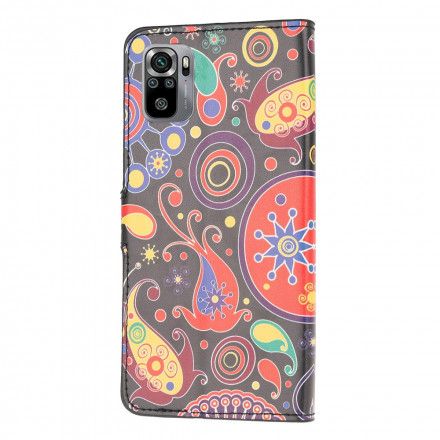 Folio Deksel Til Xiaomi Redmi Note 10 / 10S Galaxy Design