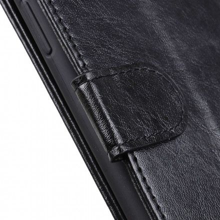 Folio Deksel Til Xiaomi Redmi Note 10 / 10S Teksturert Kunstskinn