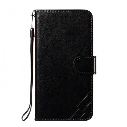 Lærdeksel Til Xiaomi Redmi Note 10 / 10S Skinny Leather Style