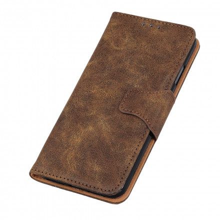 Lærdeksel Til Xiaomi Redmi Note 10 / 10S Vintage Split Leather