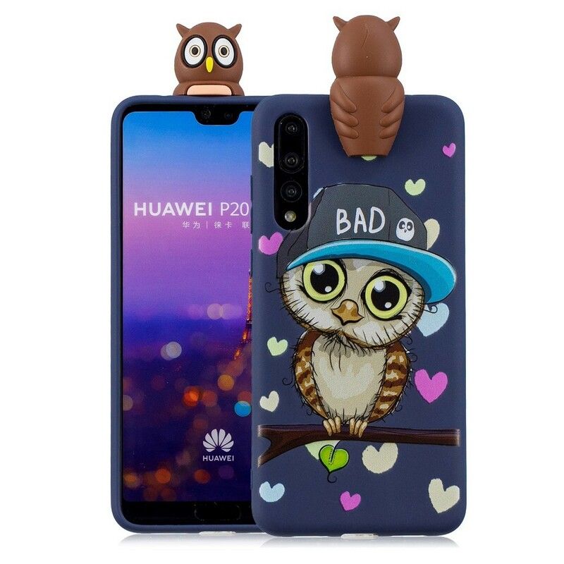 Deksel Til Huawei P20 Pro 3d Bad Owl Fun