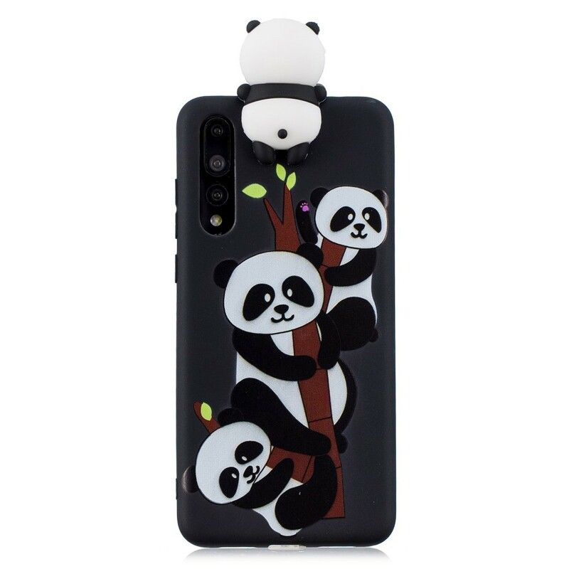 Deksel Til Huawei P20 Pro 3d Panda-familie