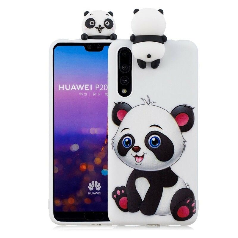 Deksel Til Huawei P20 Pro 3d Panda Unik