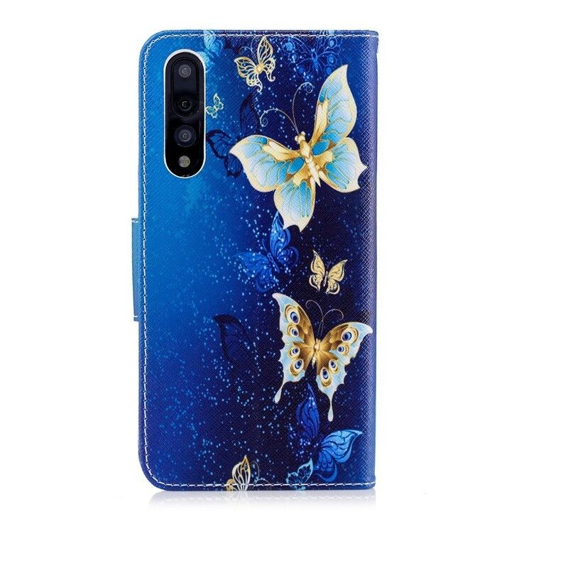 Folio Deksel Til Huawei P20 Pro Sommerfugler Om Natten