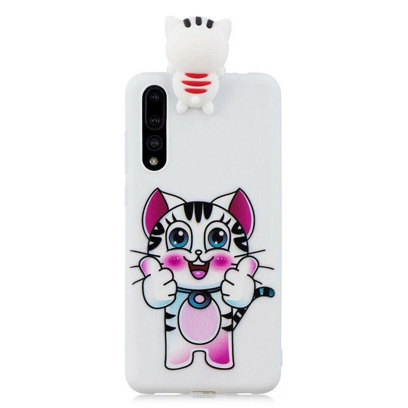 Mobildeksel Til Huawei P20 Pro 3d Cat Moro