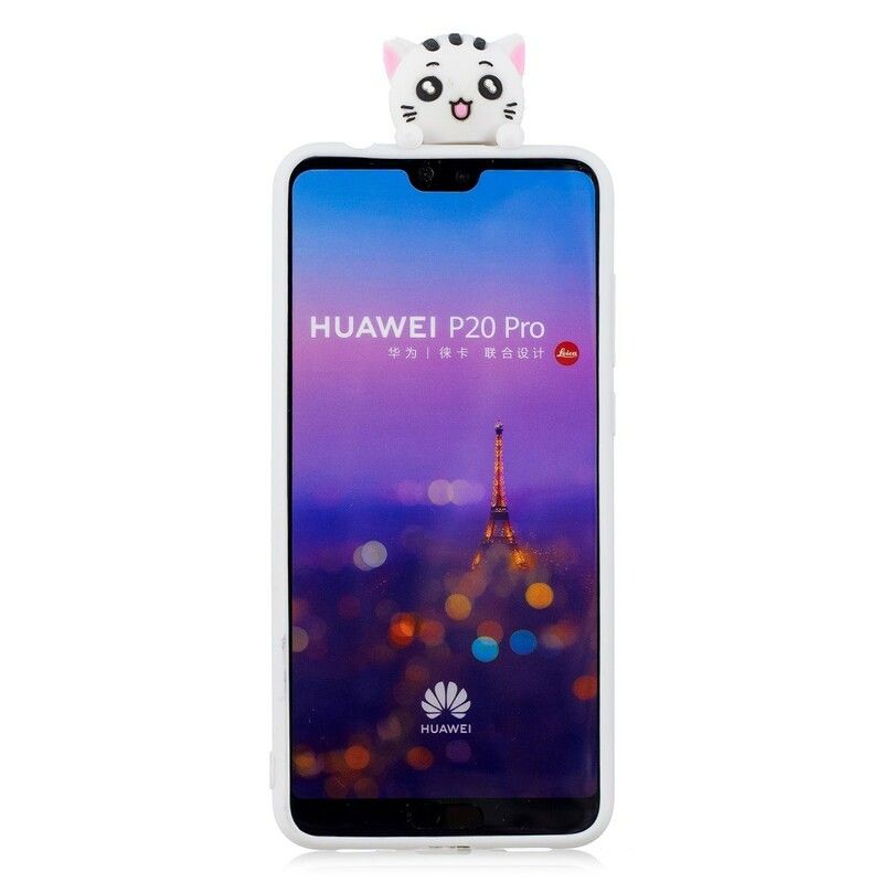 Mobildeksel Til Huawei P20 Pro 3d Cat Moro