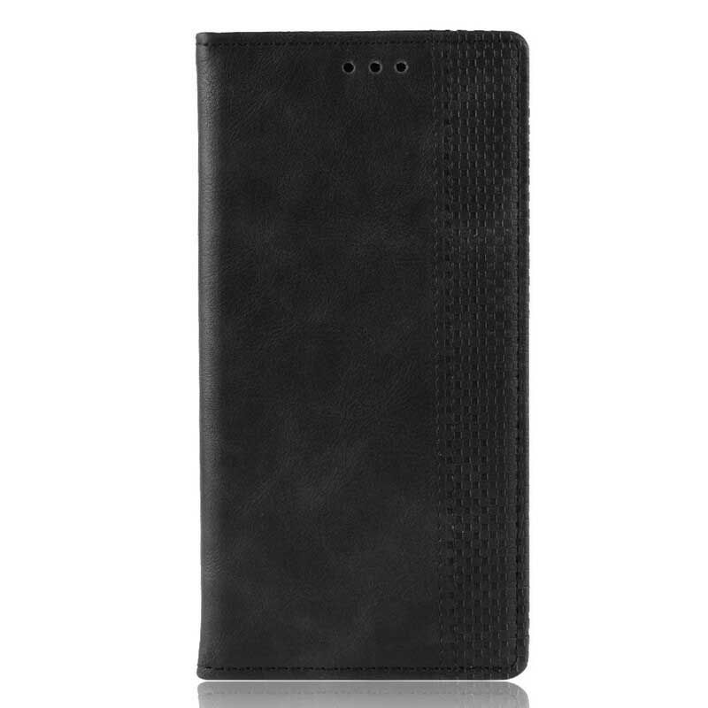 Beskyttelse Deksel Til Samsung Galaxy Note 10 Folio Deksel Vintage Stilisert Skinneffekt