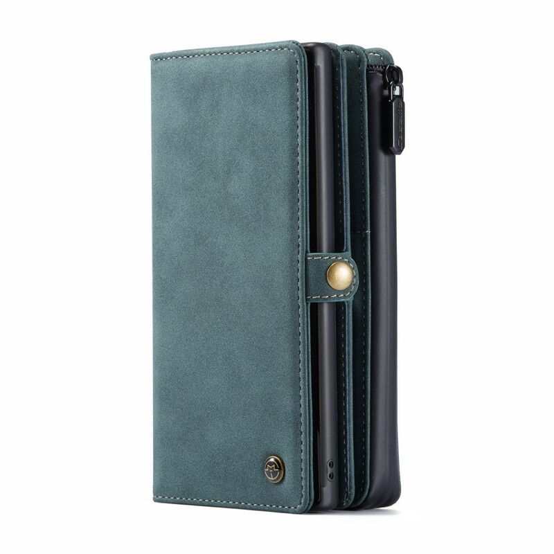 Folio Deksel Til Samsung Galaxy Note 10 Caseme Vintage Skinn