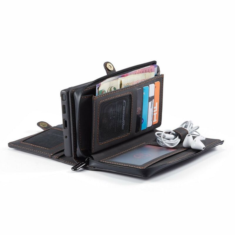 Folio Deksel Til Samsung Galaxy Note 10 Caseme Vintage Skinn