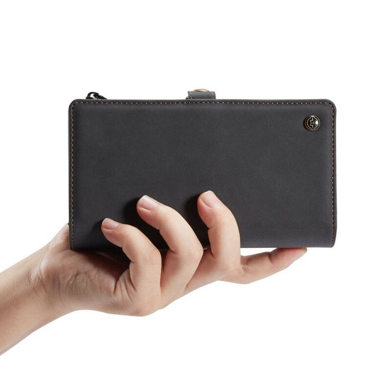 Folio Deksel Til Samsung Galaxy Note 10 Caseme Vintage Skinn