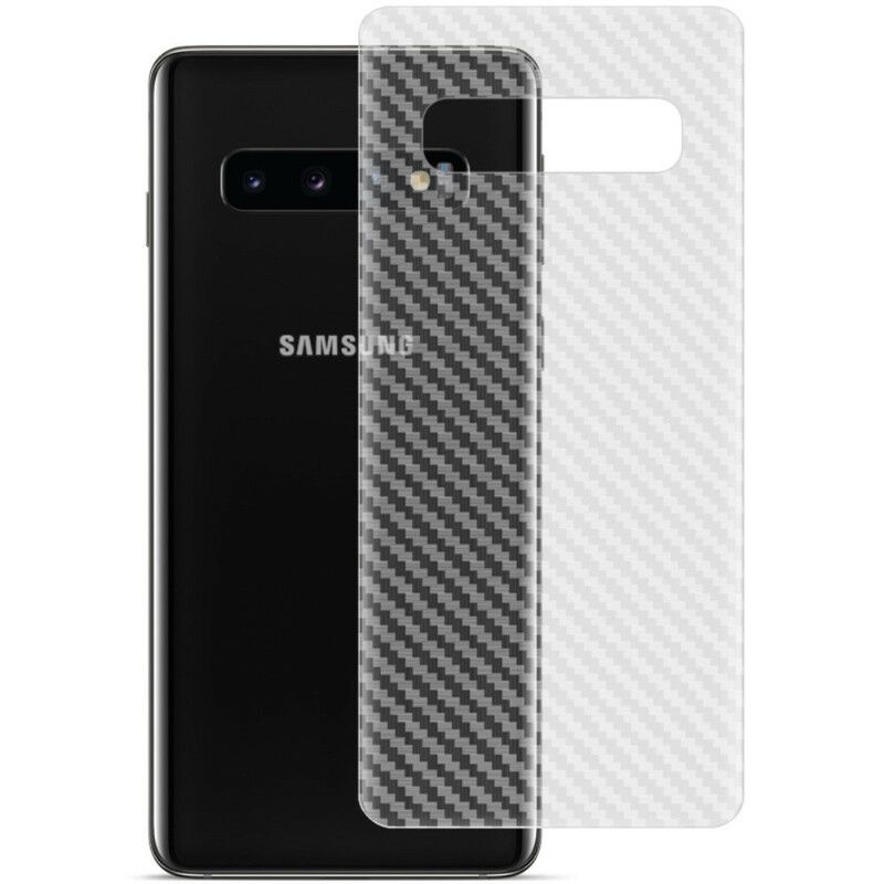 Beskyttelsesfilm Bak For Samsung Galaxy S10 Carbon Style Imak