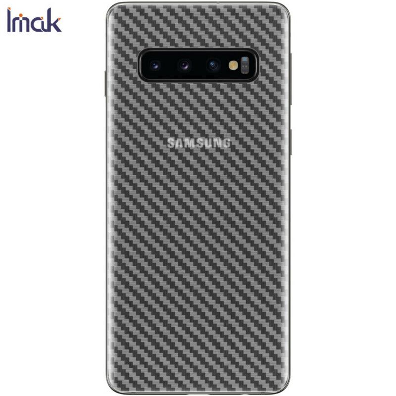 Beskyttelsesfilm Bak For Samsung Galaxy S10 Carbon Style Imak