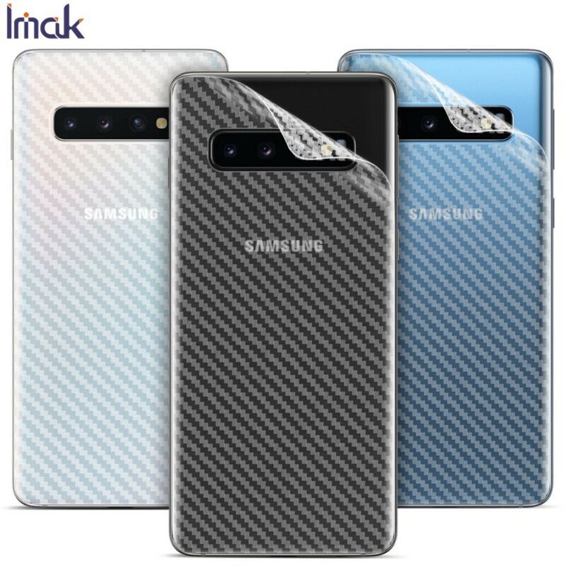 Beskyttelsesfilm Bak For Samsung Galaxy S10 Carbon Style Imak