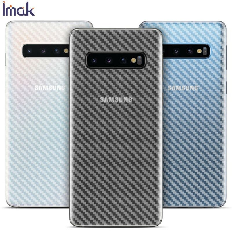 Beskyttelsesfilm Bak For Samsung Galaxy S10 Carbon Style Imak