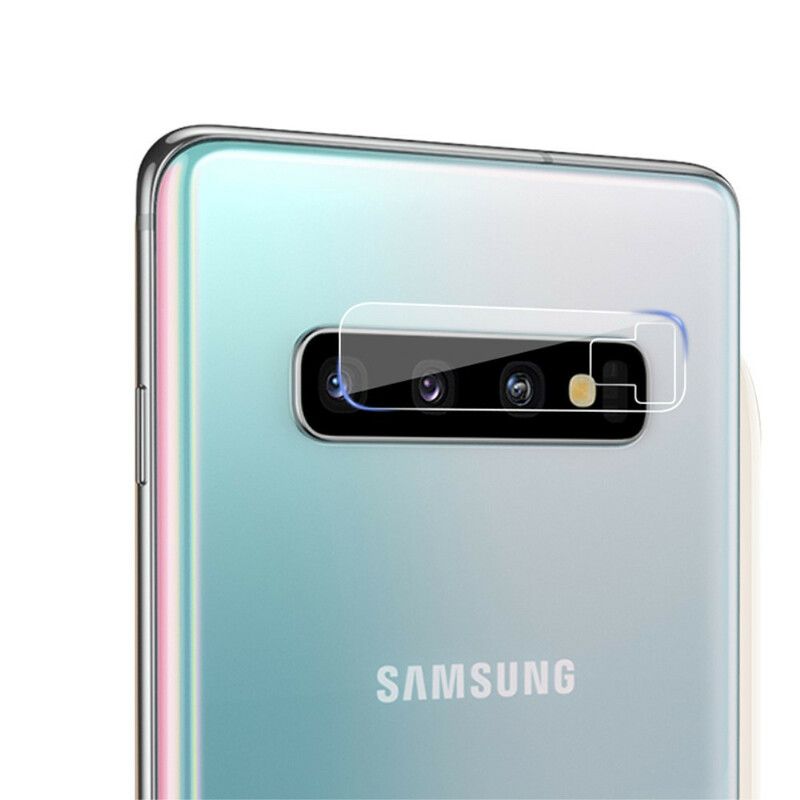 Beskyttende Linse I Herdet Glass For Samsung Galaxy S10