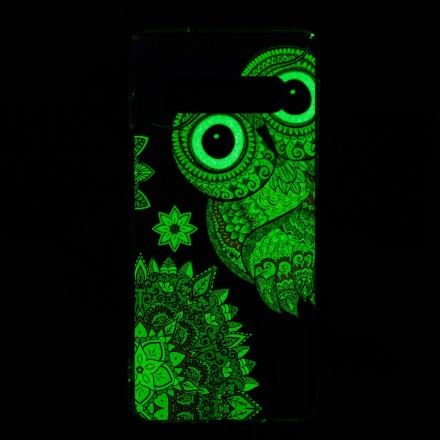 Deksel Til Samsung Galaxy S10 Fluorescerende Mandalaugle