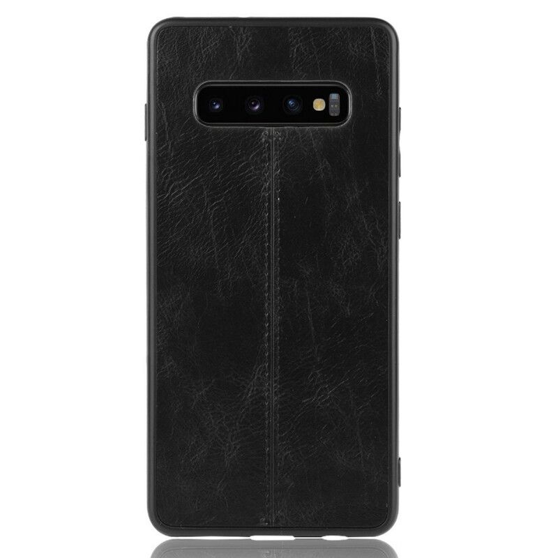 Deksel Til Samsung Galaxy S10 Søm Skinneffekt