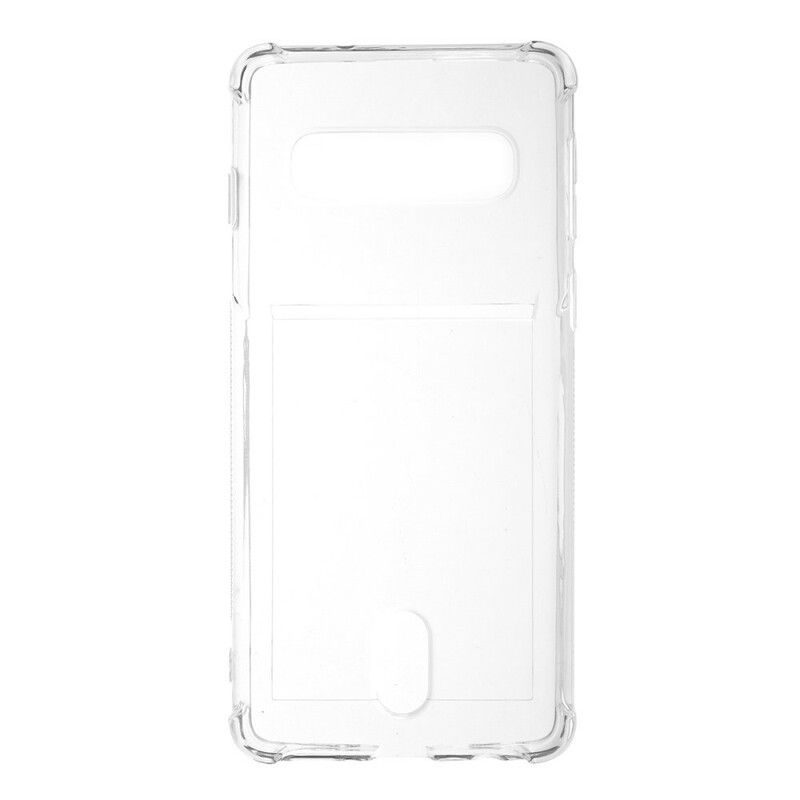 Deksel Til Samsung Galaxy S10 Transparent Kortholder