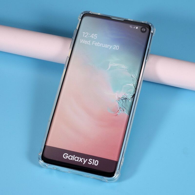 Deksel Til Samsung Galaxy S10 Transparent Kortholder