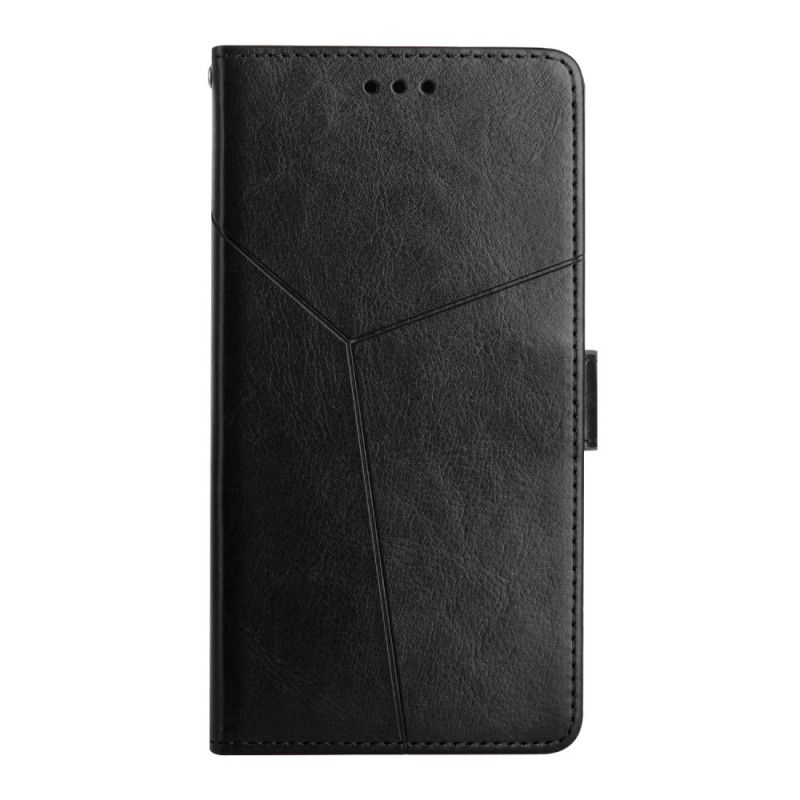 Folio Deksel Til Samsung Galaxy S10 Geo Y Design Leather Style