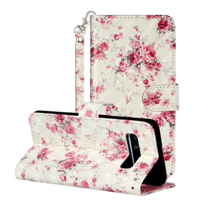 Folio Deksel Til Samsung Galaxy S10 Liberty Royal Flowers